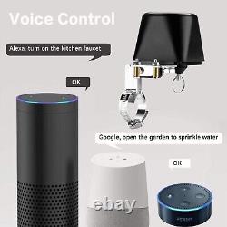 Seamless Installation Smart WiFi Water Valve Set Compatible with iOS/Android
