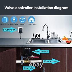 Seamless Installation Smart WiFi Water Valve Set Compatible with iOS/Android