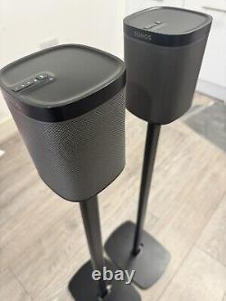 Sonos Play1 Pair With Flexson Stands