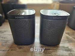 Sonos Play1 Wireless Smart Speaker 1 pair Black (collect for £150)
