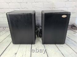 Sony SRS-200 Active Amplified Speakers Pair Black