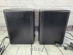 Sony SRS-200 Active Amplified Speakers Pair Black