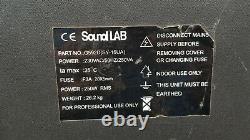 SoundLAB 15 Active Powered PA Speakers Pair 250W RMS DJ Disco Plastic G592D