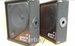 Studiomaster PAX12+. Pair of 120w active powered monitor or PA speakers ex cond