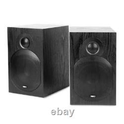 TIBO Plus 1.1 Speakers Active Powered Bluetooth Stereo Loudspeakers Pair Black