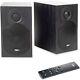 TIBO Plus 1.1 Speakers Active Powered Bluetooth Stereo Loudspeakers Pair Black