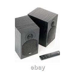 TIBO Plus 1.1 Speakers Active Powered Bluetooth Stereo Loudspeakers Pair Black