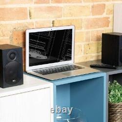 TIBO Plus 1.1 Speakers Active Powered Bluetooth Stereo Loudspeakers Pair Black