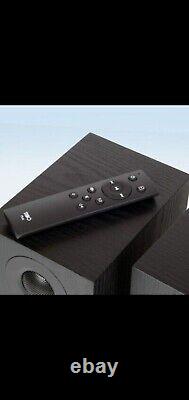 TIBO Plus 3.1 Bookshelf Active Speakers Black Powered Compact Bluetooth Remote