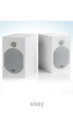 TIBO Plus 3.1 Bookshelf Active Speakers White Powered Compact Bluetooth Remote