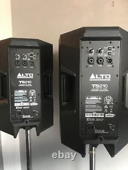 TS210 1100-WATT 10in 2-WAY POWERED LOUDSPEAKER PAIR