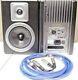 Tapco S-5 Active Studio Monitor Speaker Pair 60 watt withPower Cords & XLR Cable