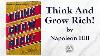 Think And Grow Rich 1937 By Napoleon Hill