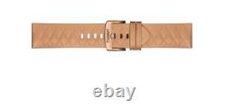 Tissot T-Touch Connect Solar Black Dial Leather Strap men's Watch T1214204605100