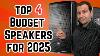 Top 4 Budget Pa Speakers For 2025