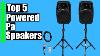 Top 5 Best Powered Pa Speakers