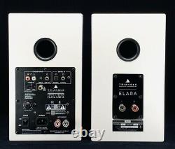 Triangle Bookshelf Speakers Elara LN01A Active Powered Wireless White Pair