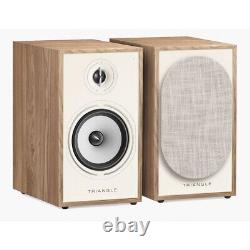 Triangle Borea BR03-BT Speakers Active Bluetooth Powered Oak + Phono Input