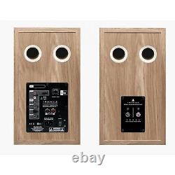 Triangle Borea BR03-BT Speakers Active Bluetooth Powered Oak + Phono Input