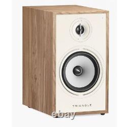 Triangle Borea BR03-BT Speakers Active Bluetooth Powered Oak + Phono Input