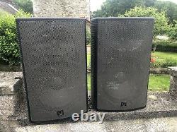 Turbosound Milan M15 Active Powered 15 Speakers PA Pair