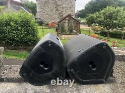 Turbosound Milan M15 Active Powered 15 Speakers PA Pair