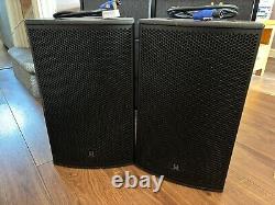 Turbosound NuQ102-AN 600 Watt 2 Way 10 Full Range Powered Loudspeaker Pair