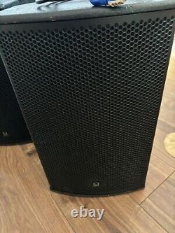 Turbosound NuQ102-AN 600 Watt 2 Way 10 Full Range Powered Loudspeaker Pair