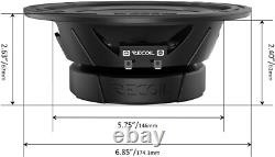 Upgrading Your Ride 6.5-Inch Midrange Speakers, 600W Max Power, Easy Install