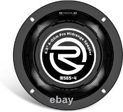 Upgrading Your Ride 6.5-Inch Midrange Speakers, 600W Max Power, Easy Install