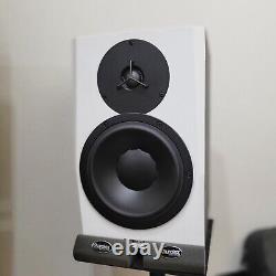 Used (2017) PAIR Dynaudio LYD 8, 8 inch Powered Studio Monitor White