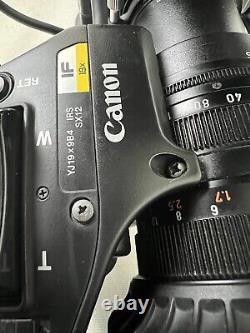 VGC! Sony DSR-450WS / w Canon YJ-18x9 Lens Porta Brace Bag No Charger/Battery