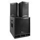 Vocalist PA Sound System 18 Subwoofer and Pair of 10 Speakers for Singers