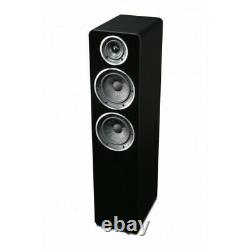 Wharfedale Diamond A2 Active Speakers Powered Bluetooth Floor Standing Black