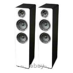 Wharfedale Diamond A2 Active Speakers Powered Bluetooth Floor Standing White