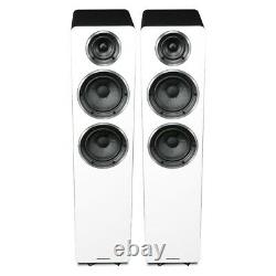 Wharfedale Diamond A2 Active Speakers Powered Bluetooth Floor Standing White