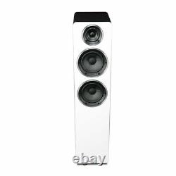 Wharfedale Diamond A2 Active Speakers Powered Bluetooth Floor Standing White