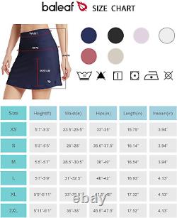 Women'S 16'' Golf Skirts High Waisted Tennis Athletic Running Workout Active Sko