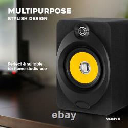 XP50 Active Powered Studio Monitor Speakers 5.25 Desktop DJ Producer (Pair)