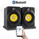 XP50 Active Powered Studio Monitor Speakers 5.25 Multimedia DJ (Pair) with Pads