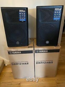 YAMAHA 3220 Watt COMPLETE Powered PA SYSTEM Inc DXR12mk2 Pair plus Sub + Mixer