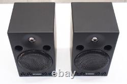 YAMAHA MSP3 2 way bass reflex powered speakers Black Pair Used premium price