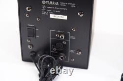 YAMAHA MSP3 2 way bass reflex powered speakers Black Pair Used premium price