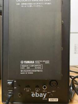 YAMAHA MSP5A STUDIO powered monitor speaker Pair USED H0180