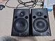 YAMAHA MSP5 STUDIO Powered Monitor Speakers Pair+cables Black Used From JApan