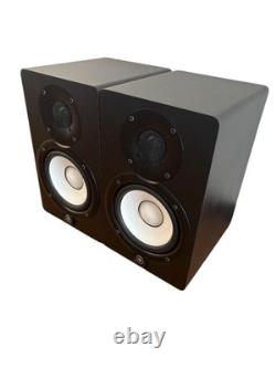 YAMAHA Powered Studio Monitor Speakers Pair Compact Black HS5 Japan New Rare