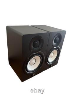 YAMAHA Powered Studio Monitor Speakers Pair Compact Black HS5 Japan New Rare
