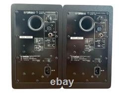 YAMAHA Powered Studio Monitor Speakers Pair Compact Black HS5 Japan New Rare