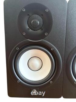 YAMAHA Powered Studio Monitor Speakers Pair Compact Black HS5 Japan New Rare