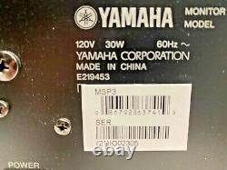 YAMAHA Yamaha powered monitor speakers MSP3 pair